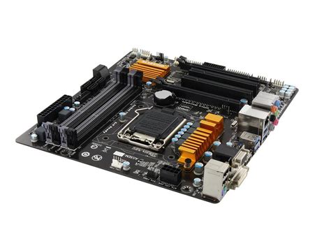 Used Good Gigabyte Ga Z M D H Lga Micro Atx Intel Motherboard