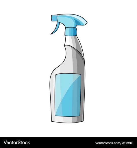 Cleaning spray bottle Royalty Free Vector Image