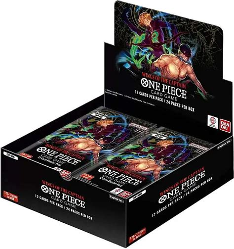 One Piece Trading Card Game Wings Of The Captain Booster Box Op 06