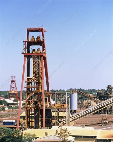 Head Frame Over Shaft Of Gold Mine Stock Image T8560016 Science