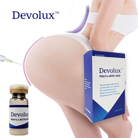 New Product Devolux Ce Marked Plla Poly Lactic Poly L Lactic Acid Filler Injection Grade Plla