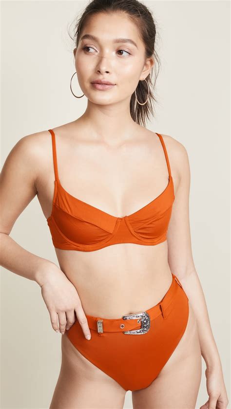 Onia X We Wore What Lydia Bikini Top Sexy Bikinis Popsugar