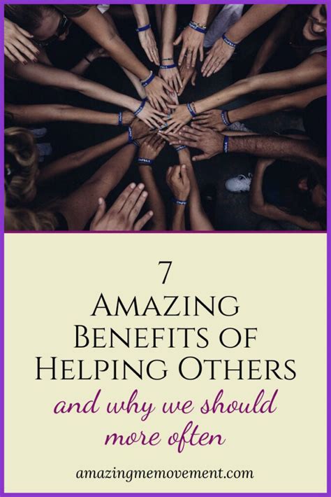 7 Amazing Benefits Of Helping Others And Why You Should More Often