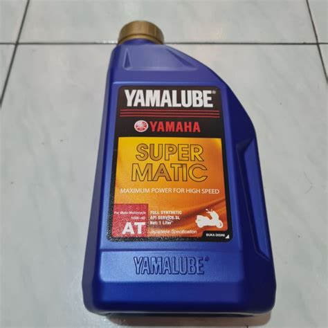 Jual 100 ORIGINAL Oli Yamalube Super Matic 1 Liter Shopee Indonesia