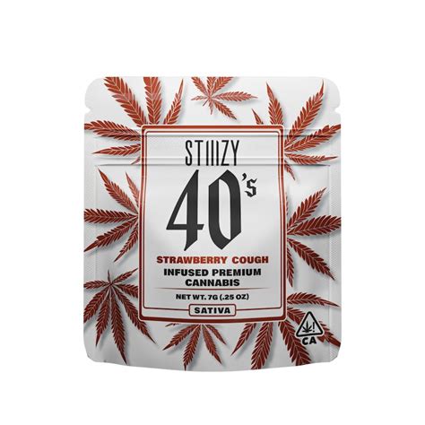 Strawberry Cough 7g 40s Infused Flower Stiiizy