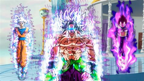 What If Goku Vegeta And Broly Were Locked In The Time Chamber For