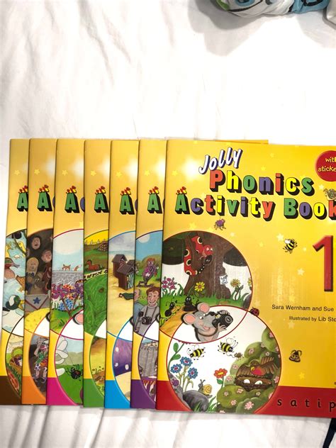 Jolly Phonics Activity Book Set Hobbies Toys Books Magazines