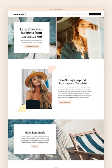 Squarespace Templates For Consultants