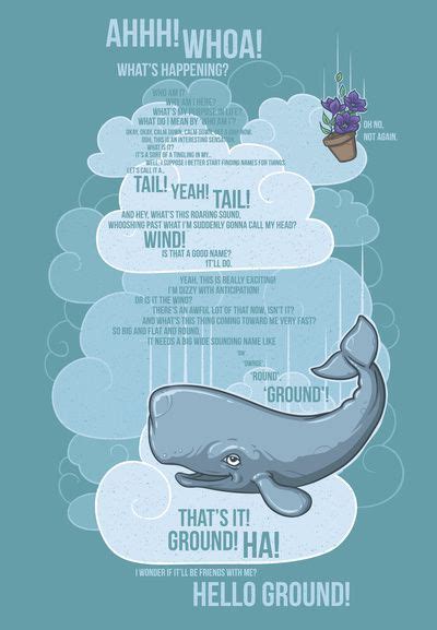 Petunia Whale Art Print Whale Art Print Hitchhikers Guide To The