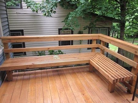 A New Deck In Nashville Decks Backyard Deck Seating Area Backyard Patio