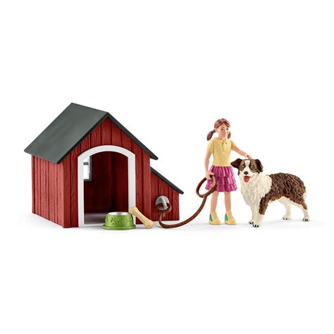 SL42376 Schleich Farm World - Dog Kennel – Brushwood Toys