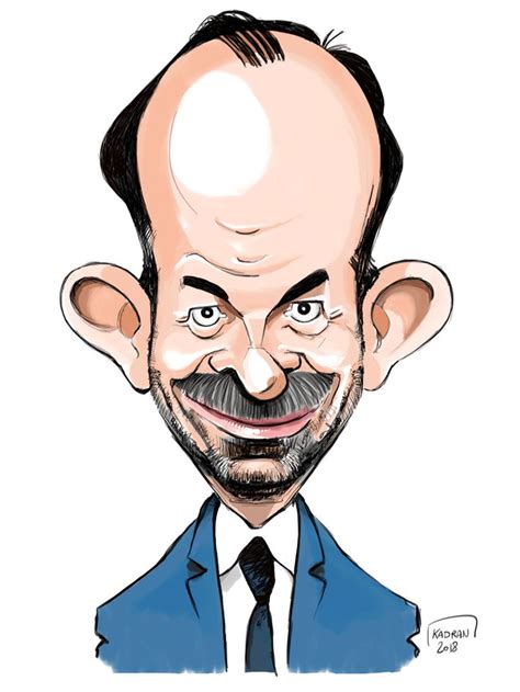 Édouard Philippe Caricature Kadran Caricatures Et Illustration