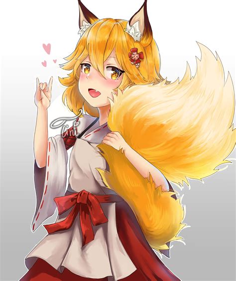 Maximum fluffy tail [Sewayaki Kitsune no Senko-san] : r/kitsunemimi