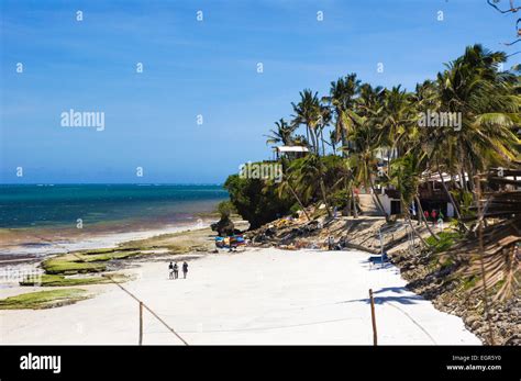 White Sands Of Mombasa North Coast Beach Mombasa Kenya Africa Stock