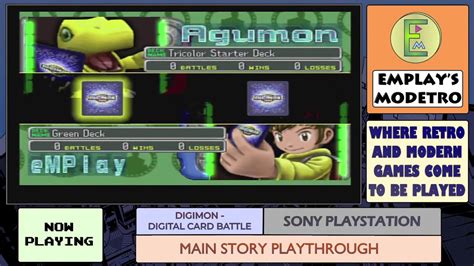 Digimon Digital Card Battle PS1 1 Beginner City Battle Arena