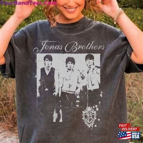 Jonas Brothers Vintage Comfort Color T Shirt Tour Shirt Unisex