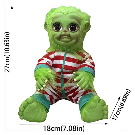 Don T Miss Out Kupw 10 62 Christmas Grinch Doll Stuffed Plush Toy Green Monster Doll Grinch