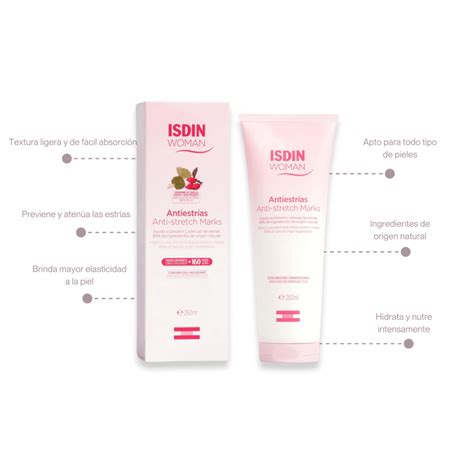 Isdin Woman Crema Antiestrías 250ml Ecoprana