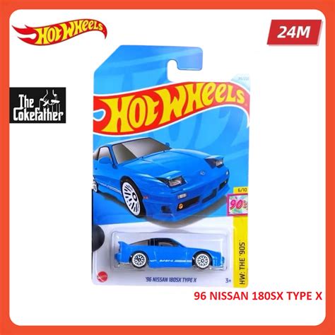 Hot Wheels 96 Nissan 180SX Type X 2024 Dash M Case 24M 211 Basic Mainline 2024 Shopee