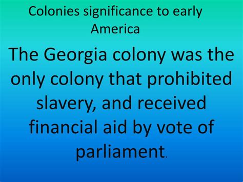 Ppt The Georgia Colony Powerpoint Presentation Free Download Id