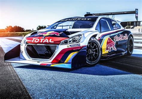 Peugeot T Pikes Peaks Racer Gets Red Bull Livery Performancedrive