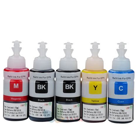 Non OEM Printer Ink For Epson L100 L110 L120 L132 L210 L222 L300 L312