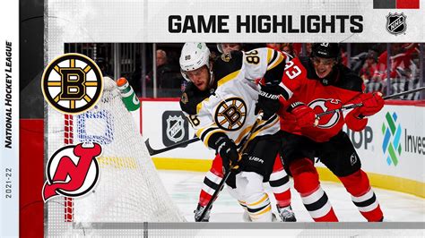 Bruins @ Devils 11/13/21 | NHL Highlights