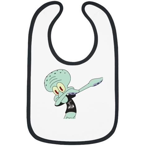 Squidward Dab Squidward Dab Squidward Dab Bibs Designed And Sold By