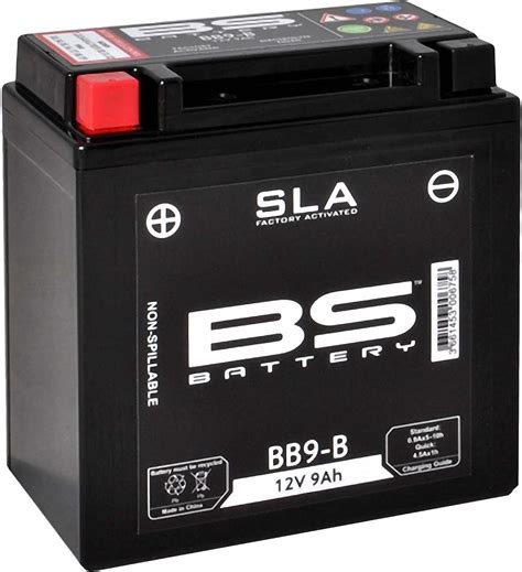 Amazon Fr BS Battery 300837 Bb12al A2 AGM SLA Moto Batterie Noir