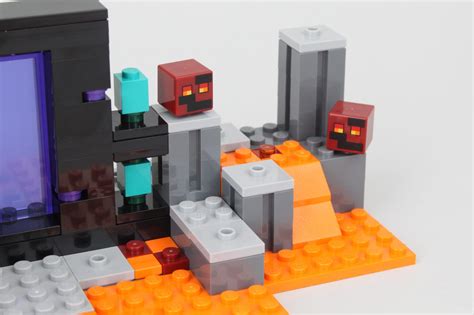 Lego Minecraft The Nether Portal Ambush Review