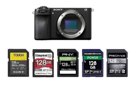 Best Memory Cards For Sony A Camera Ears