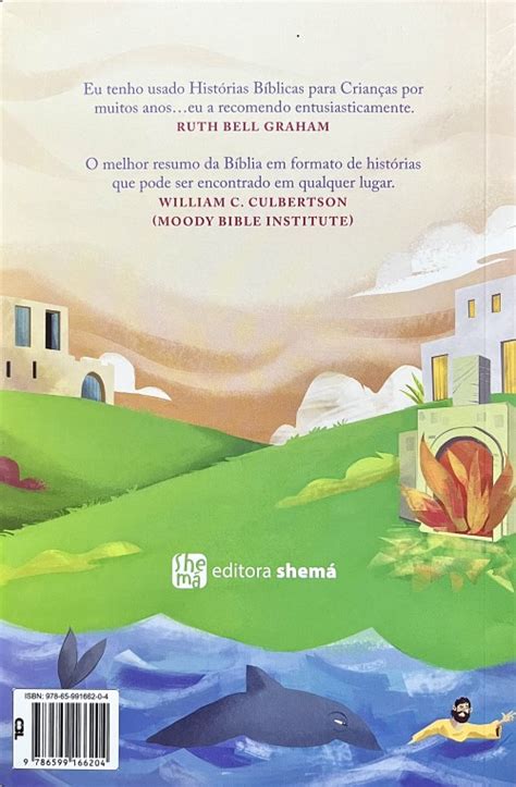 Livro Histórias bíblicas para crianças Biblioteca IBASP