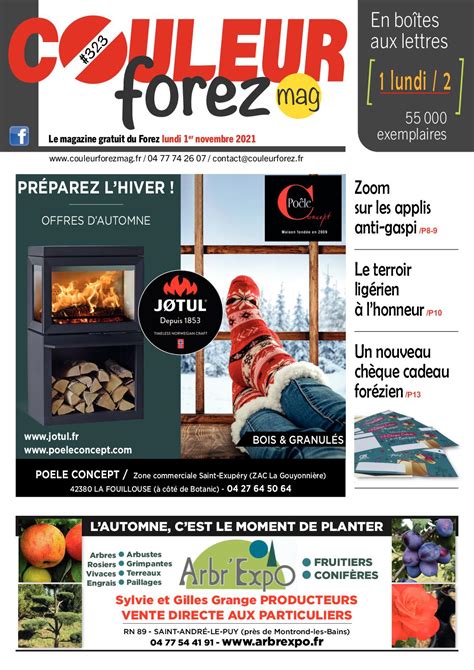 Calaméo Couleur Forez mag n323 1er novembre 2021