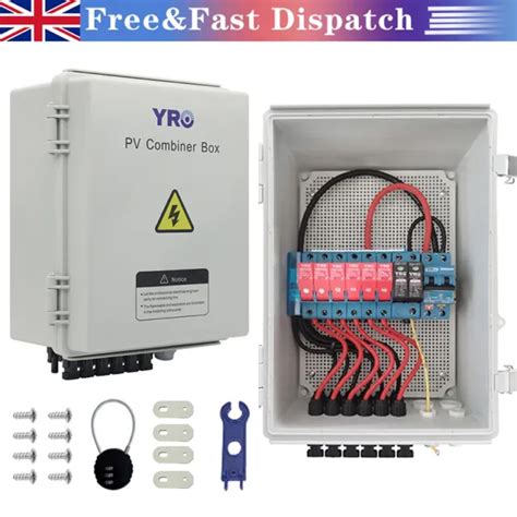 Pv Combiner Box Solar Pv Connection Box V Dc A Fuse Circuit