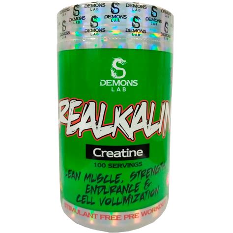 Crealkaline G Demons Lab Creatina Alcalina Importada Nocaute