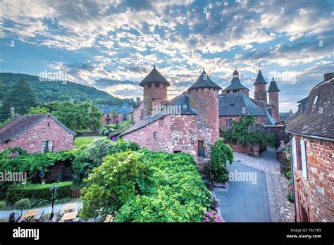 France Correze Dordogne Valley Collonges La Rouge Labelled Les Plus