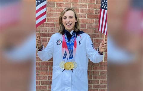 Olympian Katie Ledecky Hopes She Can Inspire Young Kids