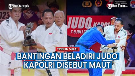 Pantas Kapolri Jenderal Listyo Bisa Banting Atlet Judo Ternyata Pernah