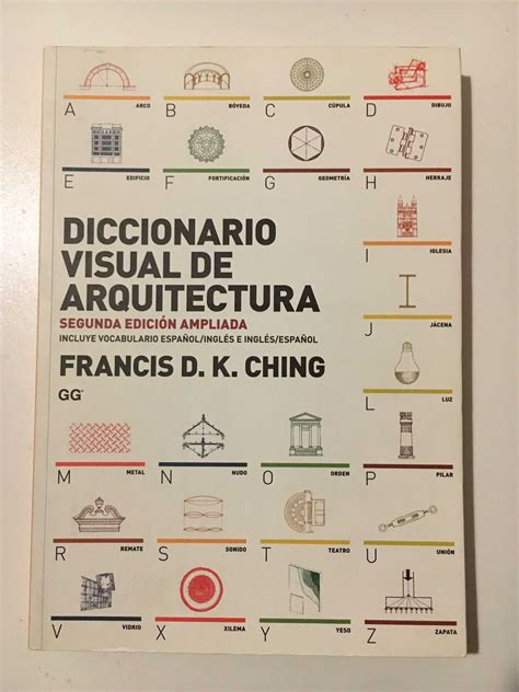 Livro Diccionario Visual De Arquitectura De Francis D K Ching