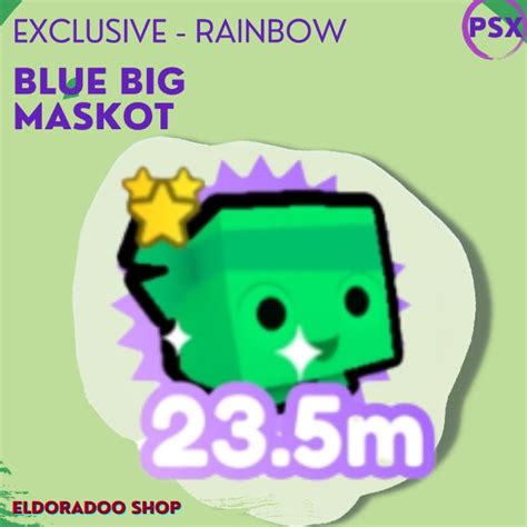 RAINBOW BLUE BIG MASKOT Game Items Gameflip