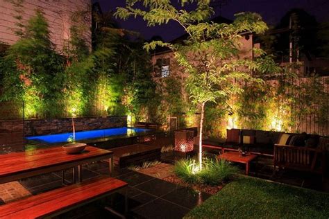 24 Beautiful And Romantic Gardens Lighting Decor At Night Backyard