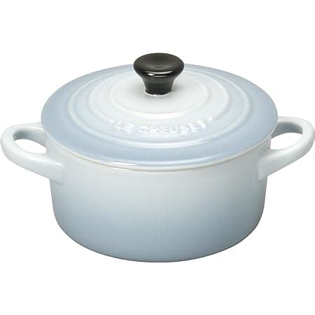 Le Creuset Stoneware Petite Round Casserole L Coastal Blue