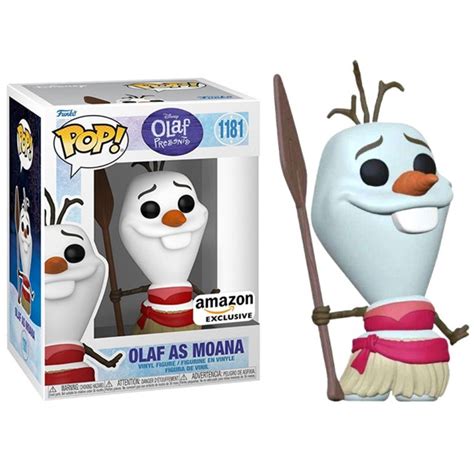 FUNKO POP DISNEY FROZEN OLAF PRESENTS 1181 OLAF AS MOANA OCEANIA