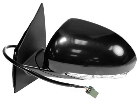 Door Mirror Power Heated Turn Signal Paint To Match Mirror TRQ Fits