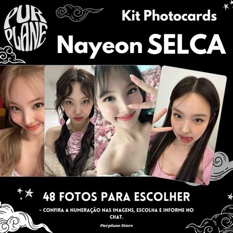 Nayeon Selca Photocards Twice Kpop Fanmade Shopee Brasil