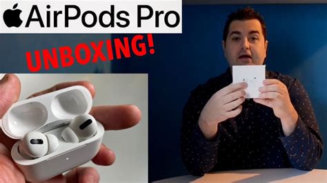 Airpods Pro Unboxing Youtube