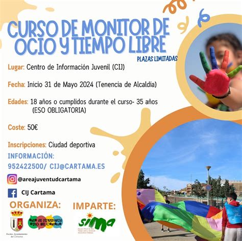 C Rtama Organiza Un Nuevo Curso Oficial De Monitor De Ocio Y Tiempo Libre