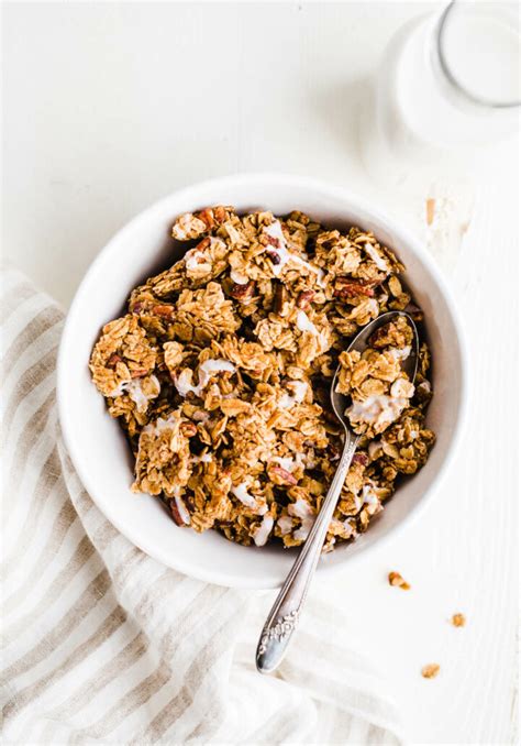 Cinnamon Roll Granola Gluten Free Vegan Salted Plains