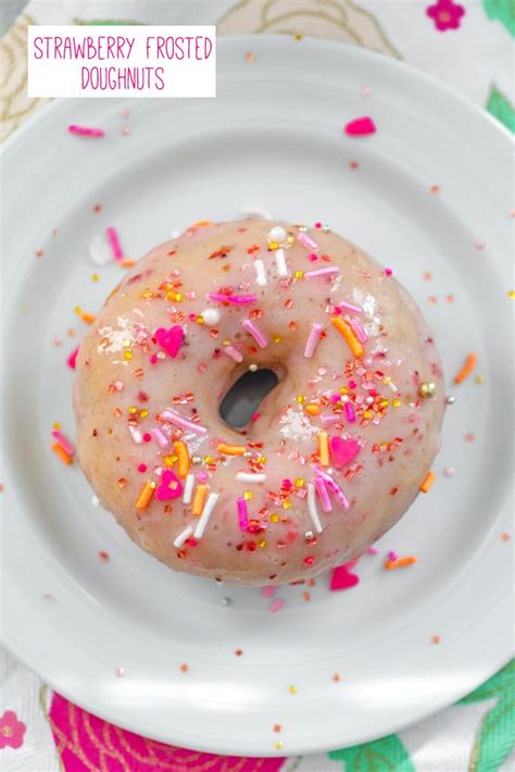 Strawberry Frosted Doughnuts Recipe We Are Not Martha