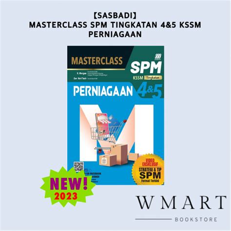 SasbadiMASTERCLASS SPM Perniagaan Tingkatan 4 5 KSSM 2023